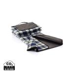 XD Collection Tartan picnic blanket Navy