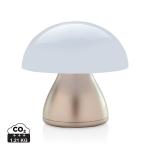 XD Collection Luming wiederaufladbare USB-Tischlampe aus RCS Kunststoff Bronze