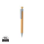 XD Collection Bambus Stift mit Wheatstraw-Clip Blau