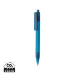 XD Collection GRS RPET X8 transparent pen Aztec blue