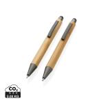 XD Collection Bamboo modern pen set in box Brown