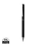 Swiss Peak Cedar RCS certified recycled aluminium pen Black