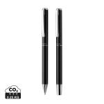 Swiss Peak Cedar RCS certified recycled aluminum pen set Black