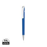 XD Collection Glide GRS-zertifizierter rABS Stift mit Metallclip Blau