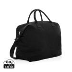 XD Collection Kezar AWARE™ 500 gsm recycled canvas deluxe weekend bag Black