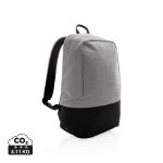 XD Collection Standard RFID anti theft backpack PVC free Gray/black
