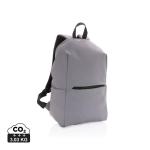 XD Collection Schicker PU 15.6" Laptop-Rucksack Grau