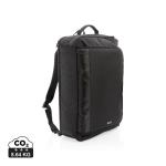 Swiss peak convertible travel backpack PVC free Black