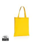 XD Collection Impact AWARE™ Recycled cotton tote 145g Yellow