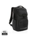 Swiss Peak AWARE™ RPET Voyager 15.6" laptop backpack Black