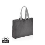 XD Collection Impact Aware™ 240g/m² große Tasche aus rCanvas, ungefärbt Anthrazit