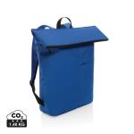 XD Collection Dillon AWARE™ RPET lightweight foldable backpack Bright royal