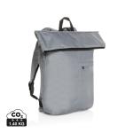 XD Collection Dillon AWARE™ RPET lightweight foldable backpack Convoy grey