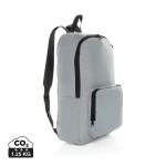 XD Collection Dillon AWARE™ RPET faltbarer klassischer Rucksack Grau