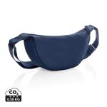 XD Collection Crescent AWARE™ RPET half moon sling bag Navy
