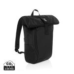 Swiss Peak Aware™ RPET Leonard 15,6"-Laptop-Rucksack Schwarz