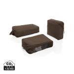 XD Xclusive KENTO URBAN RCS recycled nylon packing cube set Brown