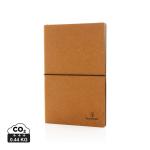 XD Collection A5 Notizbuch aus GRS recyceltem Leder 