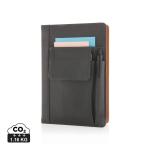 XD Collection Notebook with phone pocket Black