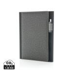 XD Collection A5 Deluxe-Design Notizbuch-Cover Grau