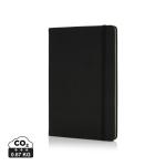 XD Collection Deluxe hardcover PU A5 notebook Black