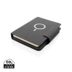 XD Xclusive Artic Magnetic 10W wireless charging A5 notebook Black