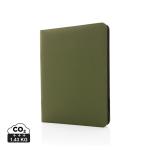 XD Collection Impact Aware™ deluxe 300D tech portfolio with zipper Green
