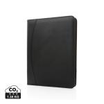 XD Collection RCS rPU Deluxe Tech Portfolio mit Reißverschluss Schwarz