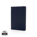 XD Collection GRS-zertifiziertes rPET-A5-Notizbuch, blau Blau,navy