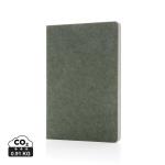 XD Collection Phrase GRS certified recycled felt A5 notebook Green