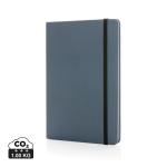 XD Collection Craftstone A5 Notizbuch aus recycelt. Kraft- und Steinpapier Blau