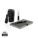 Swiss Peak RCS Deluxe Business-Set mit Becher Schwarz