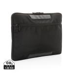 Swiss Peak AWARE™ RPET Voyager 15.6" laptop sleeve Black