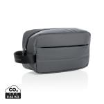 XD Xclusive Impact AWARE™ RPET toiletry bag Anthracite