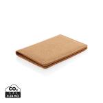 XD Collection Cork secure RFID passport cover Brown