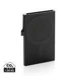 XD Collection Standard aluminium RFID magnetic phone cardholder Black