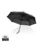 XD Collection 20.5" Impact AWARE™ RPET 190T Pongee bamboo mini umbrella 