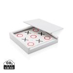 XD Collection Deluxe Tic Tac Toe game White