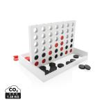 XD Collection Connect four wooden game White