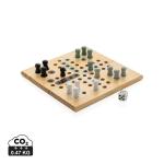 XD Collection Claire wooden Ludo game Brown