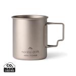 Nordic Drift Trail Ultraleichte Titan-Becher 450ml Silber