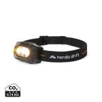 Nordic Drift Everest high performance dual battery headtorch Black