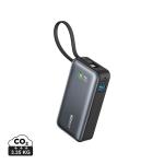 Anker Nano Powerbank 30W, mit integriertem USB-C-Kabel Schwarz