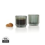 AdHoc Impact Espressotassen 45ml, 2er-Set Transparent