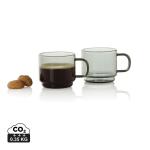 AdHoc Impact Espressotassen 70ml, 2er-Set Transparent