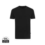 Iqoniq Bryce recycled cotton t-shirt, black Black | XXS