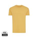 IQONIQ Bryce recycled cotton t-shirt, ocher yellow Ocher yellow | S