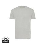 IQONIQ Manuel ungefärbtes T-Shirt aus recycelter Baumwolle, Grau meliert Grau meliert | XXS