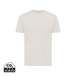 IQONIQ Sierra lightweight recycled cotton t-shirt, ivory white, pebble gray Ivory white, pebble gray | XXS