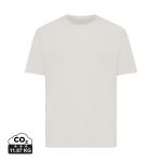 IQONIQ Teide T-Shirt aus recycelter Baumwolle, Elfenbeinweiß, Kieselgrau Elfenbeinweiß, Kieselgrau | XXS